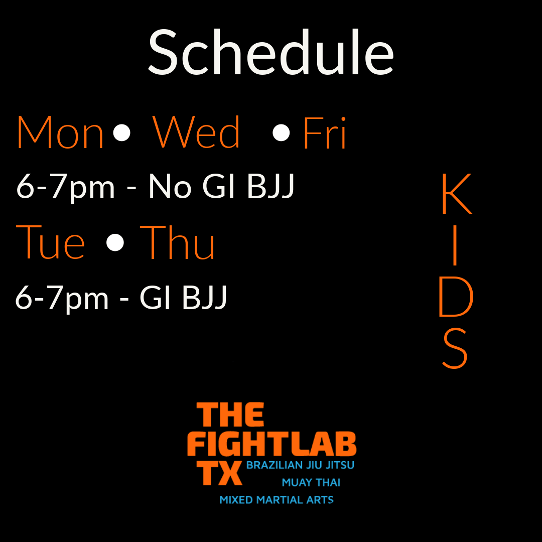 Kids Class Schedule